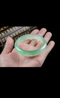 Burmese jade bracelet